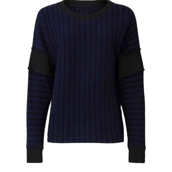 MM6 Maison Margiela navy striped sweater XS - Picture 4 of 10